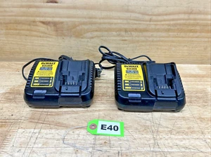 Lot Of 2  DeWalt DCB115 12V/ 20V Battery Charger- E40 - Picture 1 of 5