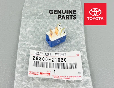 28300-21020 NEW OEM TOYOTA 4runner camry scion LEXUS ES GS RELAY ASSY, STARTER - Изображение 1 из 4