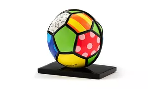 Romero Britto Fußball Figur mit Sockel ** NEU ** - Bild 1 von 2