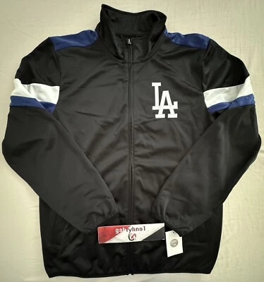 G-III Los Angeles Dodgers Earned Run Full-Zip Track Jacket Mens Size Medium Foto 1 de 4