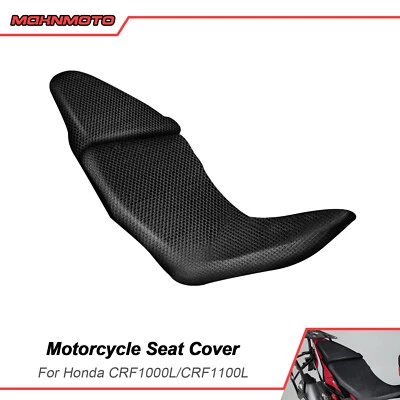 Capa de assento respirável tecido malha antiderrapante para Honda CRF1000L Africa Twin Motos - Imagem 1 de 4