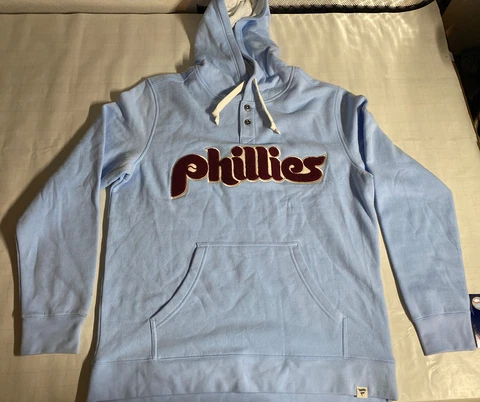 Philadelphia Phillies Hoodie Spring 2024 Baseball MEN'S LARGE Hooded Sweatshirt Cover