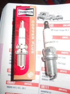 Champion RC89YCC Spark Plug equiv to NGK BKR6ES fits Toyota Corolla & Yaris - Picture 1 of 1