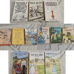 Vintage BOOK Lot The Whispering Statue Nancy Drew Kentucky Wild OLIVE Old MAN - Picture 1 of 10