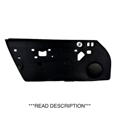 OEM 1995 - 1998 Porsche 993 911 Left Driver Door Panel Black Vinyl Card Damaged - Image 1 of 4