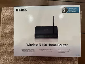D-Link N150 Home 10/100 Wireless-N-Router 150 Mbps 4 Ports (DIR-601) - Bild 1 von 7