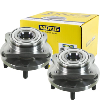 MOOG 前轮轴承轮毂套件适用于道奇 Grand Caravan 克莱斯勒 Voyager 5Lugs — 第 1/4 张图片
