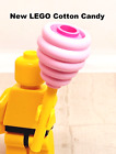 New LEGO Fair Food COTTON CANDY Pink Complete Parts Hot Pink Center Carnival