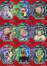 2019 Rick and Morty Season 2 CZ STR PWR Red Parallel Chase Card Set SP1 - SP9