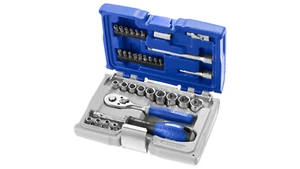 Expert By Facom E194672 34 Piece 1/4" Dr Metric Socket Set Ratchet & Accessories - Picture 1 of 1