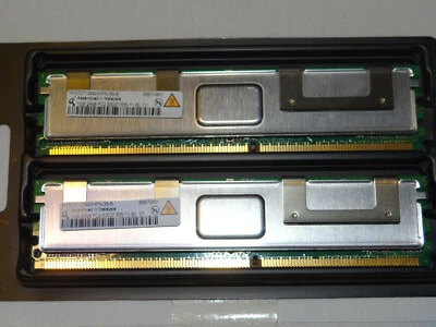 Dell 1GB PC2 5300F 2Rx8  Registered ECC  (Samsung) - 2 per pack (1GB total) - Image 1 of 2