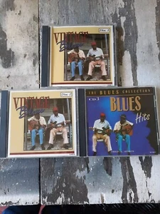 Lot Of 3 CDs Vintage Blues Johnny Otis John Lee Hooker Nyle Jones More - Picture 1 of 12