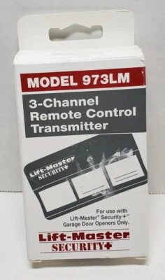 NIB - Lift-Master 973 LM  Remote Control Transmitter - Image 1 of 4