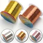 1Roll Copper Wire Beading Wire DIY Craft Making Jewelry Cord String Accessories