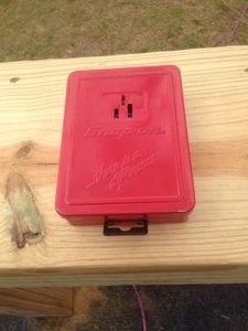 Snap On Drill Bit Box Storage Case HSS DB115B USA SAE Standard - Picture 1 of 5