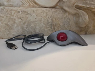 Logitech Trackman Wheel Trackball Mouse T-BB18 - P/N 804360-1000  - Image 1 of 4