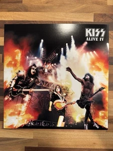 KISS 2000 Alive IV 2 Sided promotional poster/flat New Old Stock - Picture 1 of 2