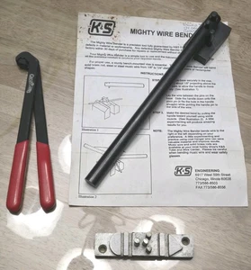 GREAT PLANES PRECISION Z-Bend Pliers & K&S 322 MIGHTY WIRE BENDER RC PLANE LOT - Bild 1 von 8