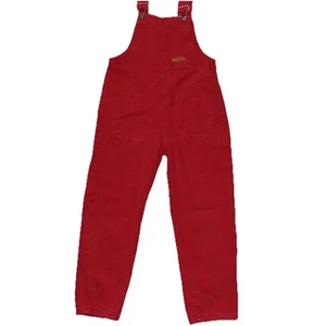 Hand Made Next Story Children’s Unisex Red Overalls Play School Classic Normcore - Picture 1 of 9