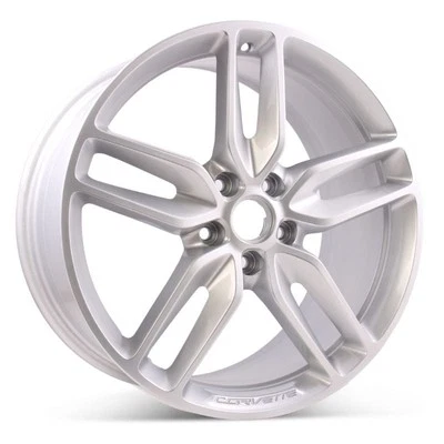 Llanta trasera Chevrolet Corvette 2014-2019 20” x 10” de fábrica OEM 5641 Foto 1 de 4