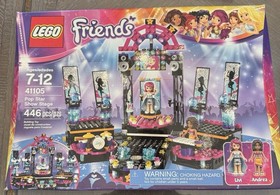 LEGO Friends Pop Star Show Stage 41105, 446 Pieces, Livi, Andrea