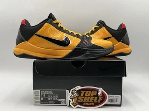 Nike Kobe 5 Protro Bruce Lee 2020 Size 7.5 Authentic Rare Mamba Bryant - Picture 1 of 11