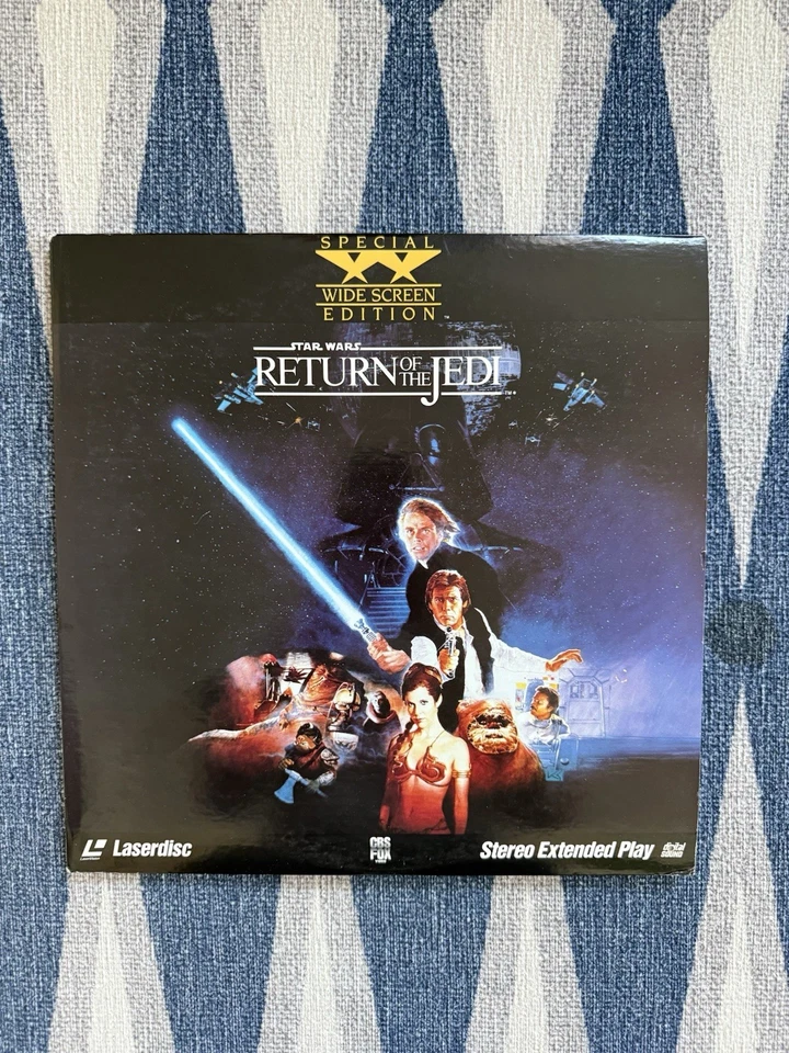 Vintage 1990 Star Wars Return of the Jedi Special Widescreen Edition Laser Disc - Image 1 of 4