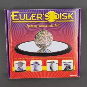 Toysmith Euler's Disk 791709 Spinning Science Into Art Game STEM New Open Box - Picture 1 of 7