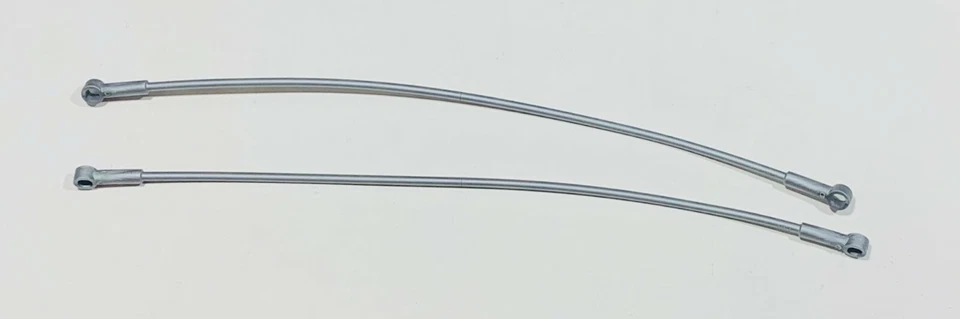 Lego Technik Technic 27965 Flex Schlauch Hose tube flat silver silber NEU 2x - Bild 1 von 1