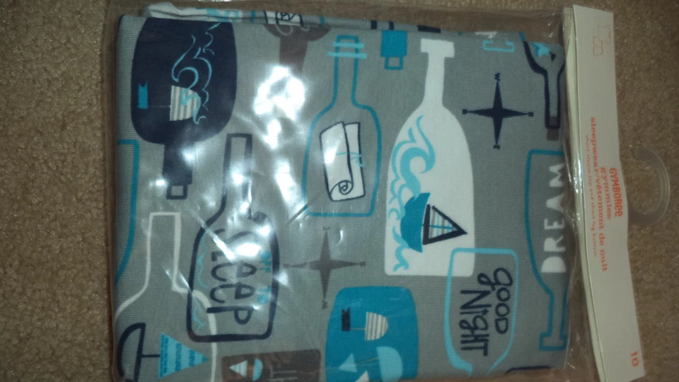 Gymboree 男孩的梦想/晚安短裤 10 - 全新带标签 — 第 1/1 张图片