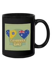 Canberra Australia Heart Flags Mug - Image by Shutterstock