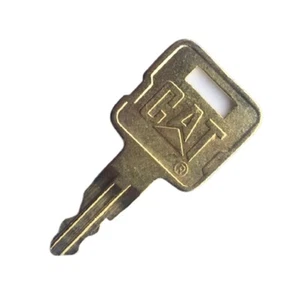 5pcs CAT Caterpillar Heavy Equipment Ignition Key all Metal with Logo 5P-8500 - Picture 1 of 2