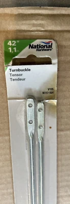 Hardware 42 In. Zinc Screen Door Turnbuckle National-Log retract spring-new door - Image 1 of 4