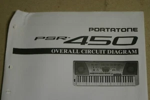 Yamaha Portatone PSR-450 Overall Circuit Diagarams - Picture 1 of 2
