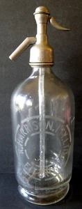 R Harrison Soda Syphon Fitzroy c.1930s- - Picture 1 of 12