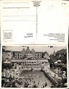 599522,Budapest Hotel Szt. Gellert szalloda Hullamfürdö Thermalwellenbad Hungary - Picture 1 of 1