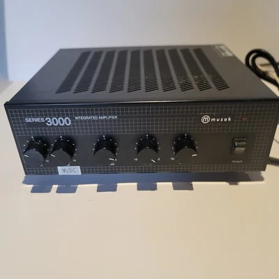 Muzak Series 3000 Integrated Professional Amplifier MU3115BGM Amp EB-13215 - Image 1 of 4