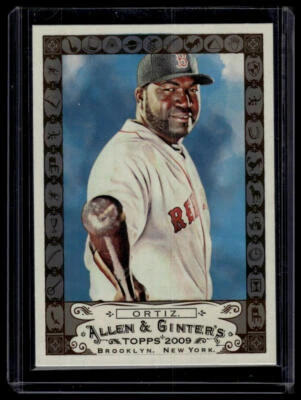 2009 Topps Allen & Ginter #300 David Ortiz Code - Image 1 of 2