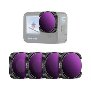 NEEWER Multi Coated HD Glass ND/CPL Filter Set for GoPro Hero 9 10 Black 4 Packs - Picture 1 of 8