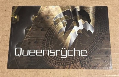 Queensryche - Q2K + Mindcrime at the Moore RARE promo sticker + collectible card - Image 1 of 4