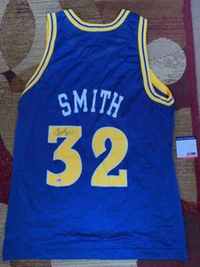Joe Smith Jersey AUTO SIGNED Autograph PSA/DNA Basketball NBA Champion Warriors - Picture 1 of 4
