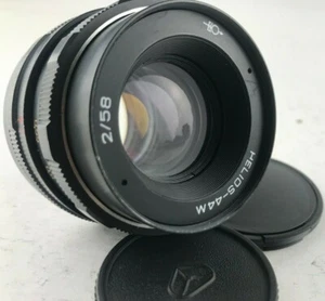 US Seller Helios 44m 58mm f2 Russian Bokeh portrait Lens DSLR M42 Mount Manual - Picture 1 of 10