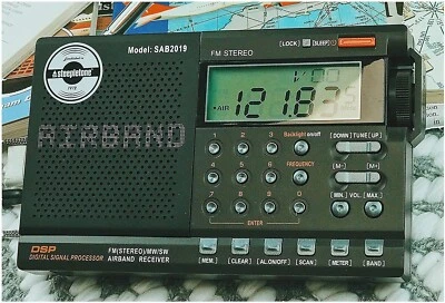 Steepletone SAB2019 Airband Radio Receiver, Airband, Shortwave, FM Radio - Image 1 of 4