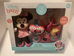 disney baby minnie mouse 4 piece gift set