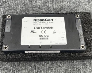 TDK-Lambda PFE300SA-48/T AC/DC Power Supply 48V 6.3A Used - Picture 1 of 14