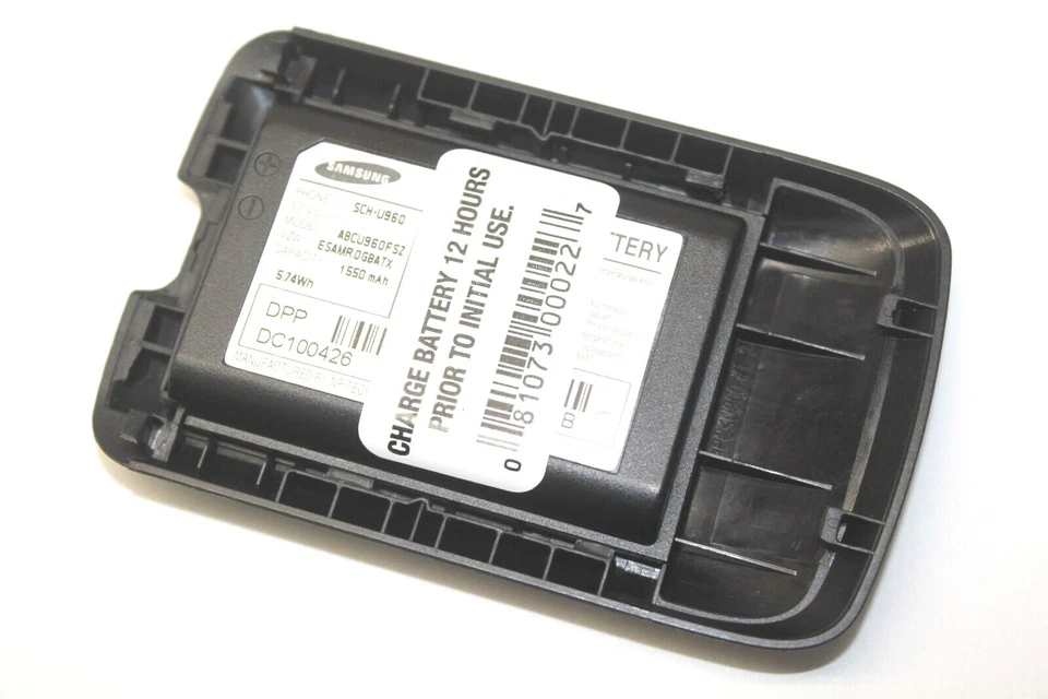 Batería de iones de litio de repuesto genuina Samsung ABCU960FSZ 3,7 V 1550 mAh para SCH-U960 Foto 1 de 1