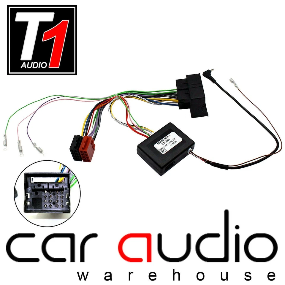Volkswagen Touran 2004 On JVC Car Stereo Steering Wheel Interface Adapter Kit - Image 1 of 1