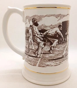 Grande (1,2 L) "The Ashes Tankard 1882-1982" de Franklin Porcelain - Imagen 1 de 8