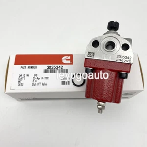 NUEVA válvula solenoide de cierre de combustible OE 3035342 para Cummins NTA855 y N14 855 3018453 - Imagen 1 de 5