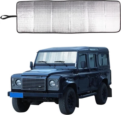 Windshield Sun Shade for Land Rover Defender 90 110 130 Accessories Car Silver T - image 1 of 4